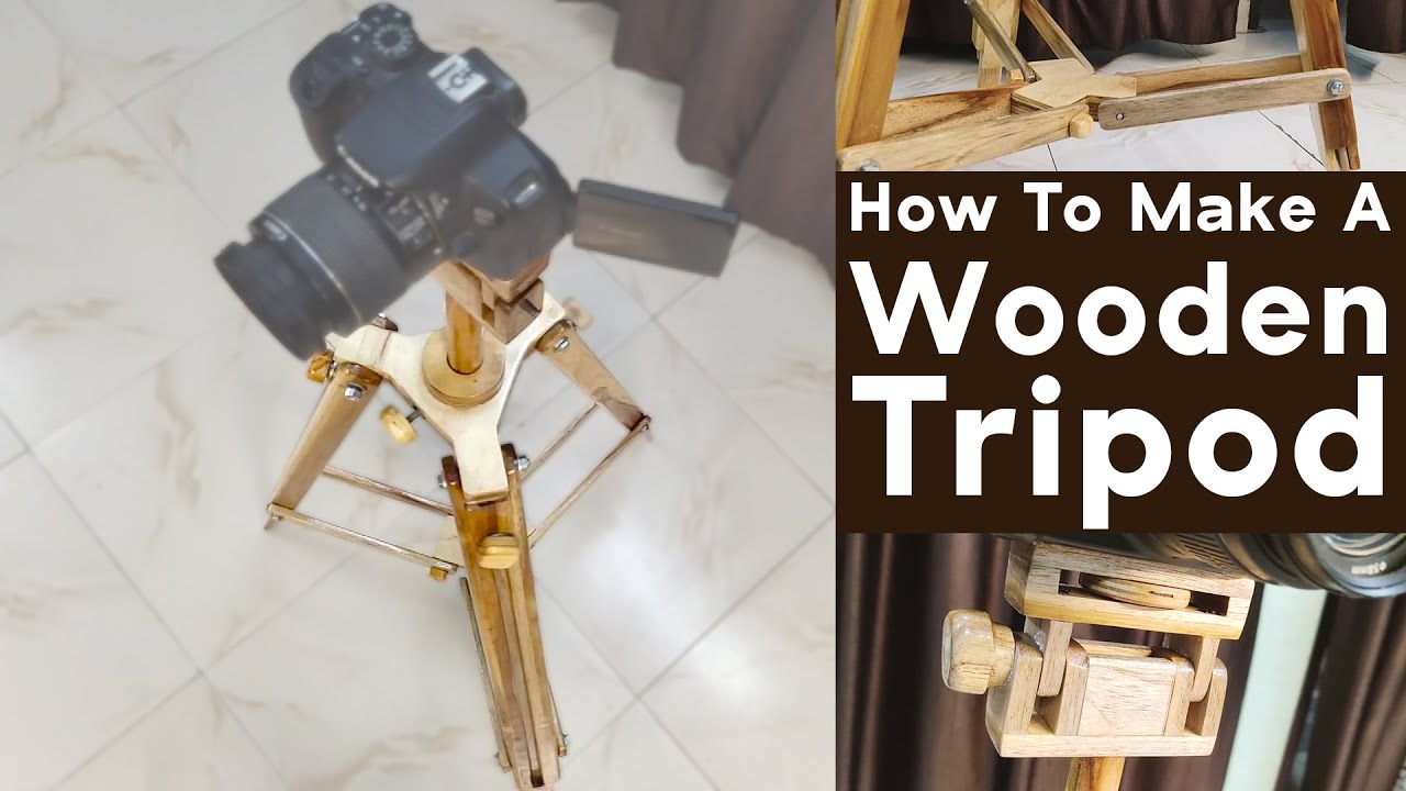how to make a wooden handmade tripod | DIY | Camera Stand | Phone Tripod | #Order