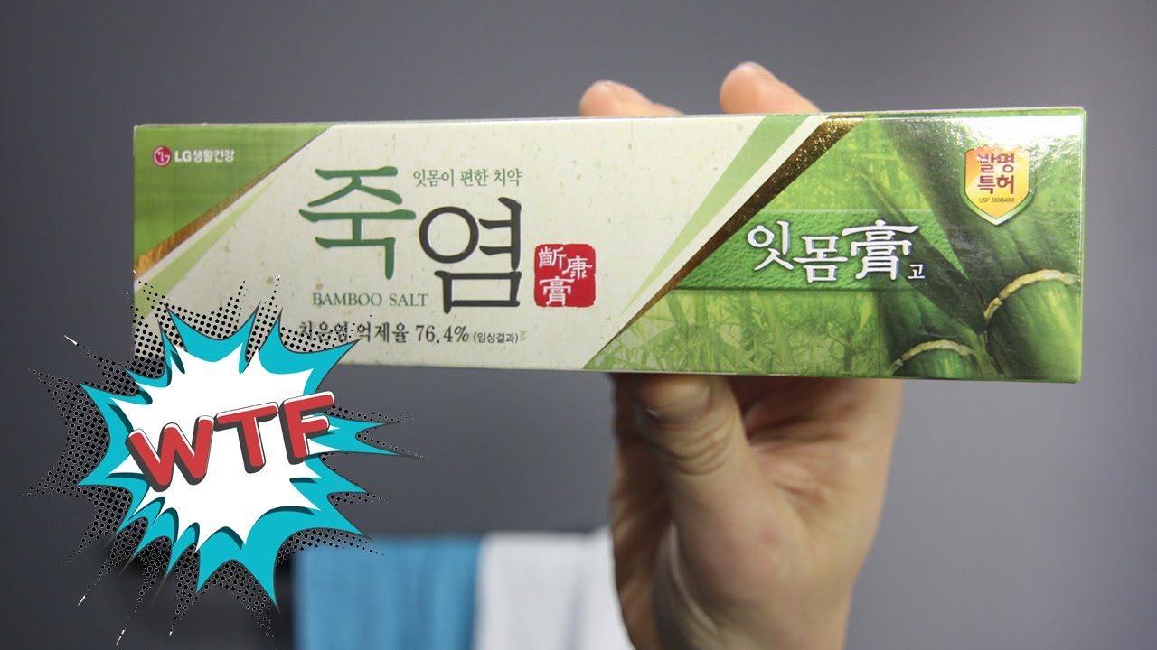 WTF Korea - Bamboo Salt Toothpaste