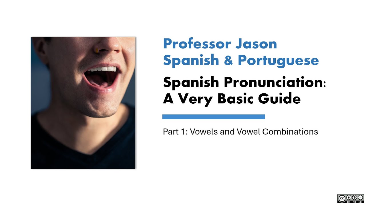 Basics of Spanish Pronunciation, Part 1: Vowel Letters and Sounds