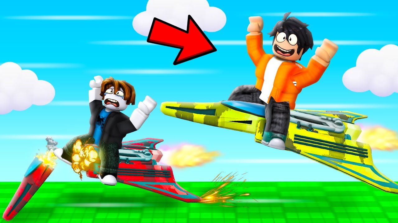 Getting The FASTEST Paper Plane In Roblox !!!