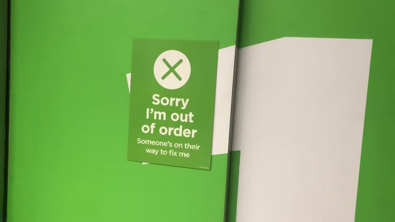 Broken Asda Lift