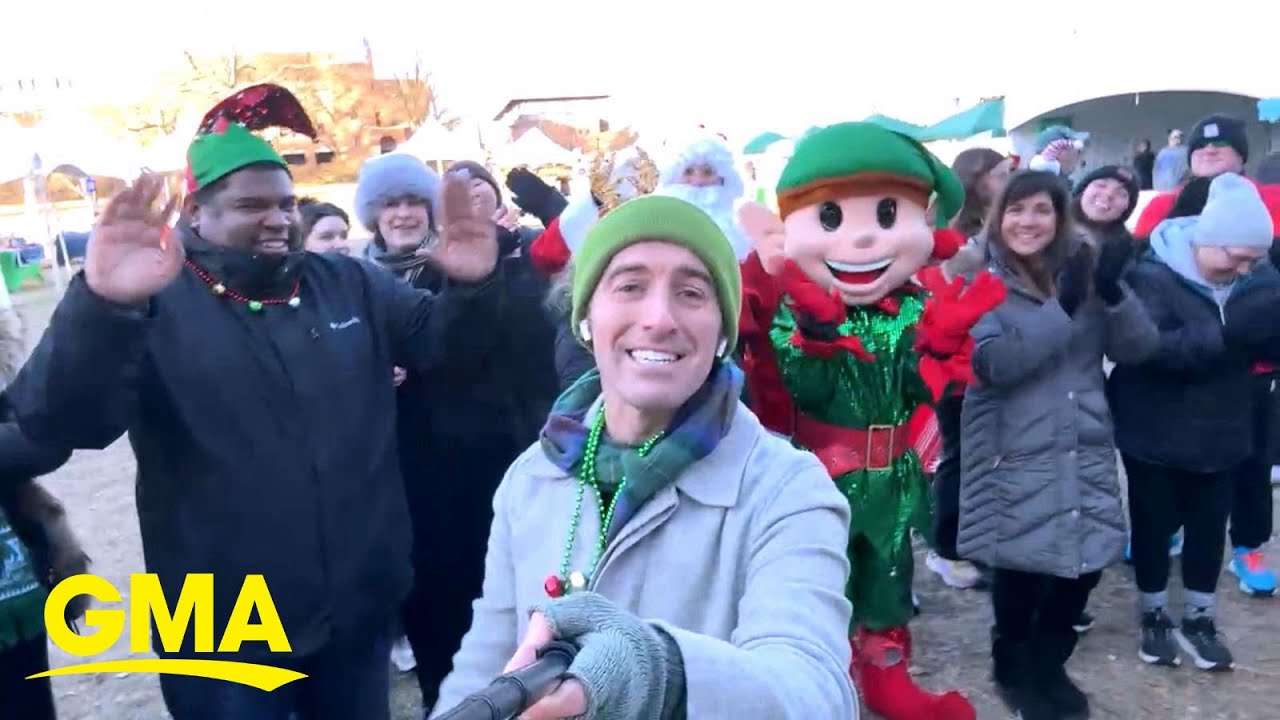 Holiday cheer at Philadelphia’s annual Jingle Bell Run
