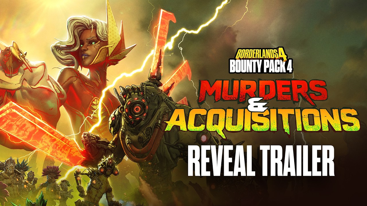 Borderlands 4 - Bounty Pack 4: Murders and Acquisitions - Official Reveal Trailer