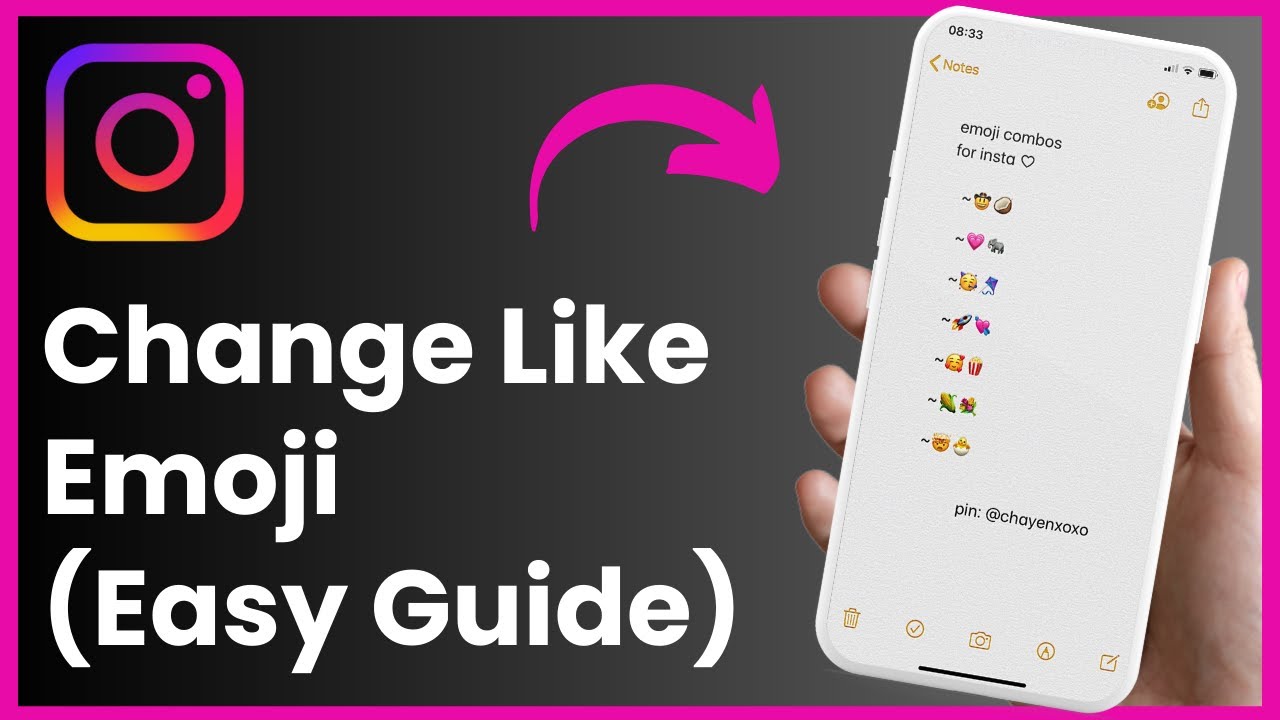 How To Change Like Emoji On Instagram !