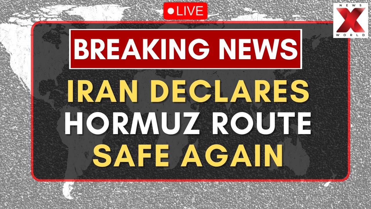 LIVE : Iran&rsquo;s Revolutionary Guards say the Strait of Hormuz is open for safe transit, with new rules