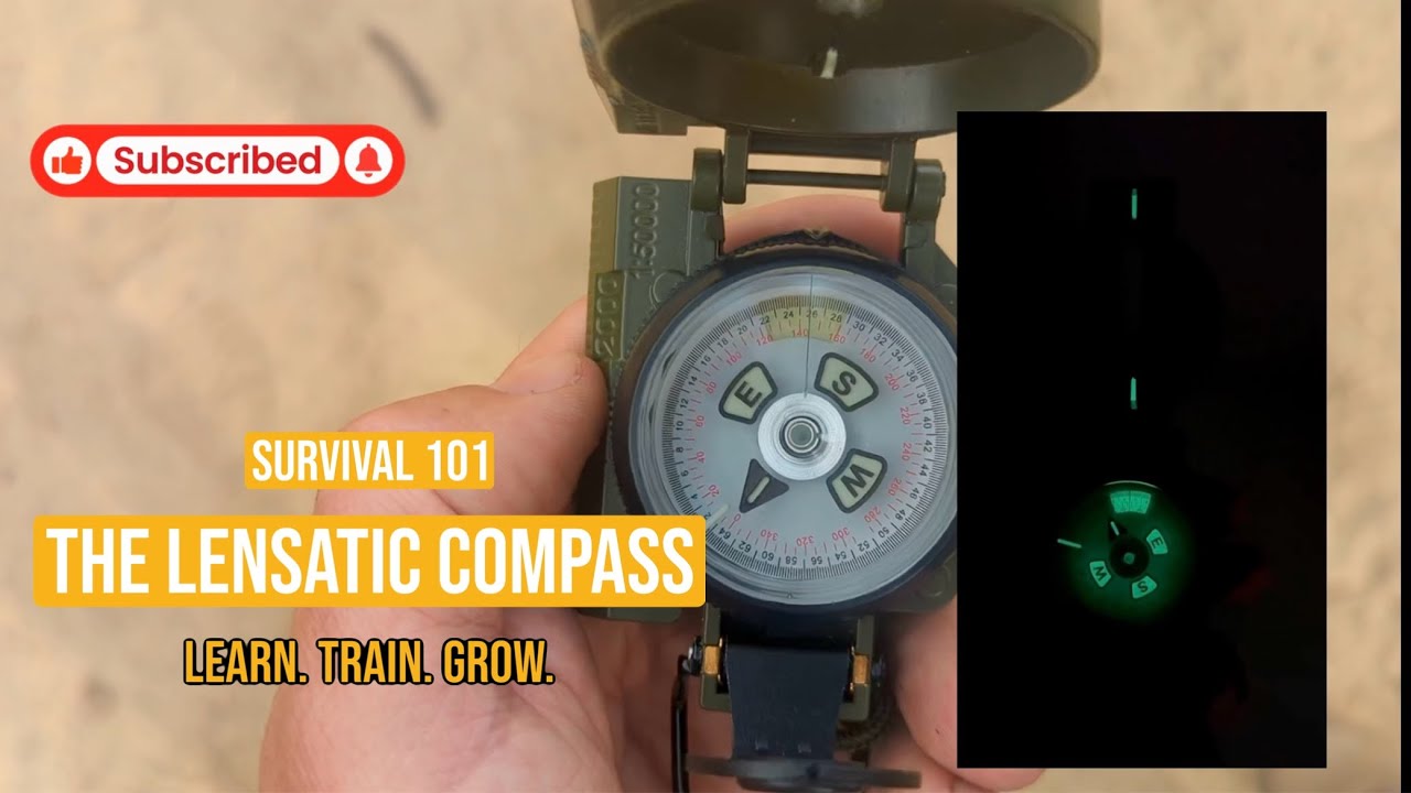 How To Use A Lensatic Compass: The Basics