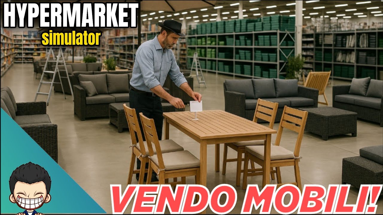 VENDO MOBILI! 🛒 | 5# | Hypermarket Simulator | Full HD ITA