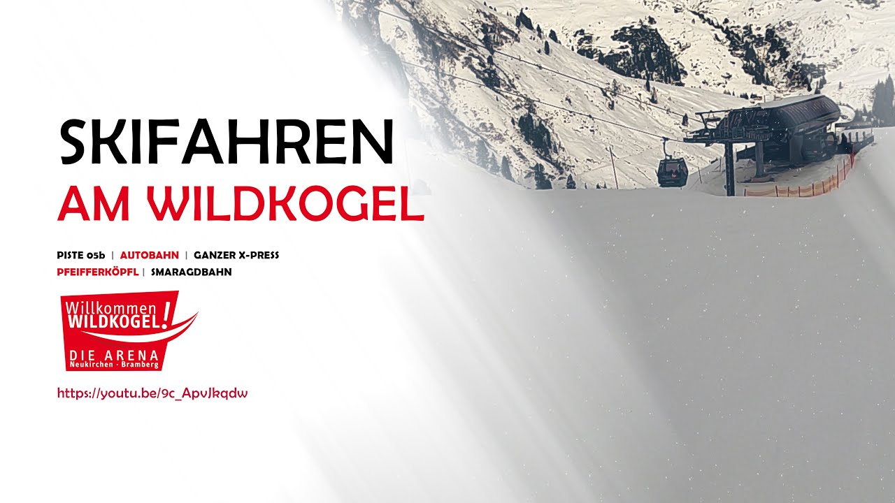 Wildkogel - Piste 5b (Autobahn) blau nonstop