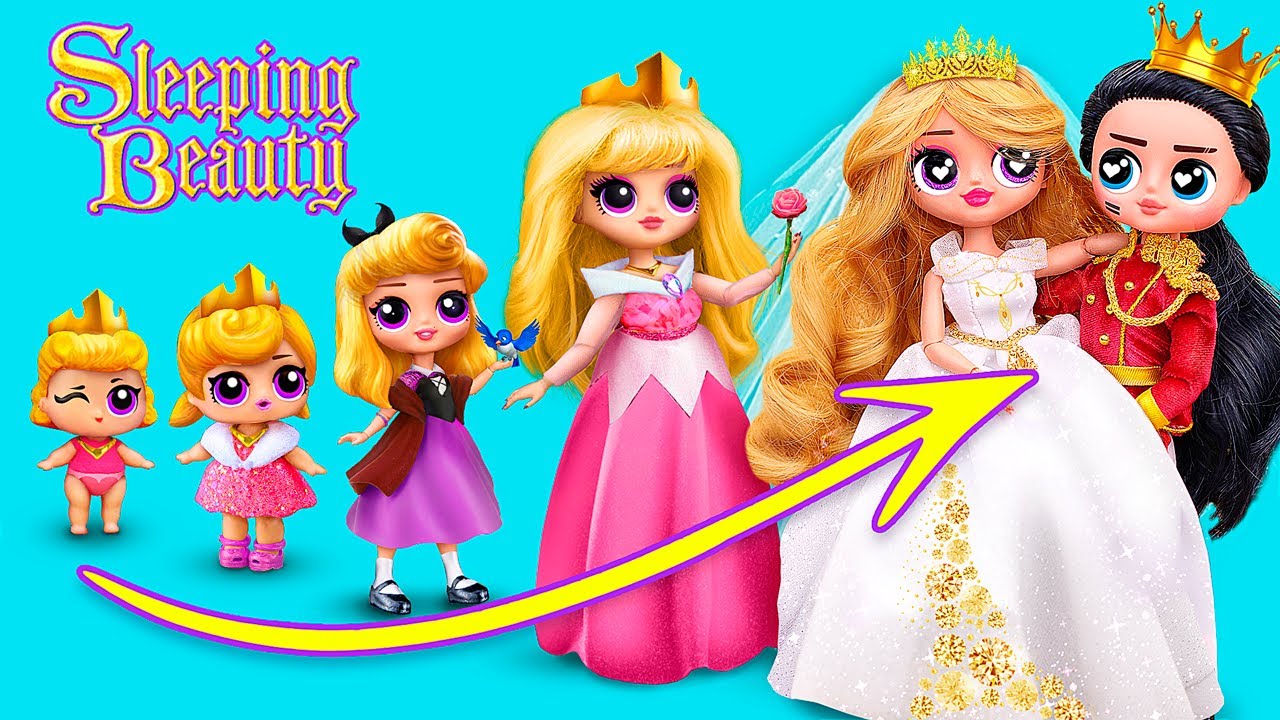 Aurora Growing Up! 35 LOL OMG DIYs