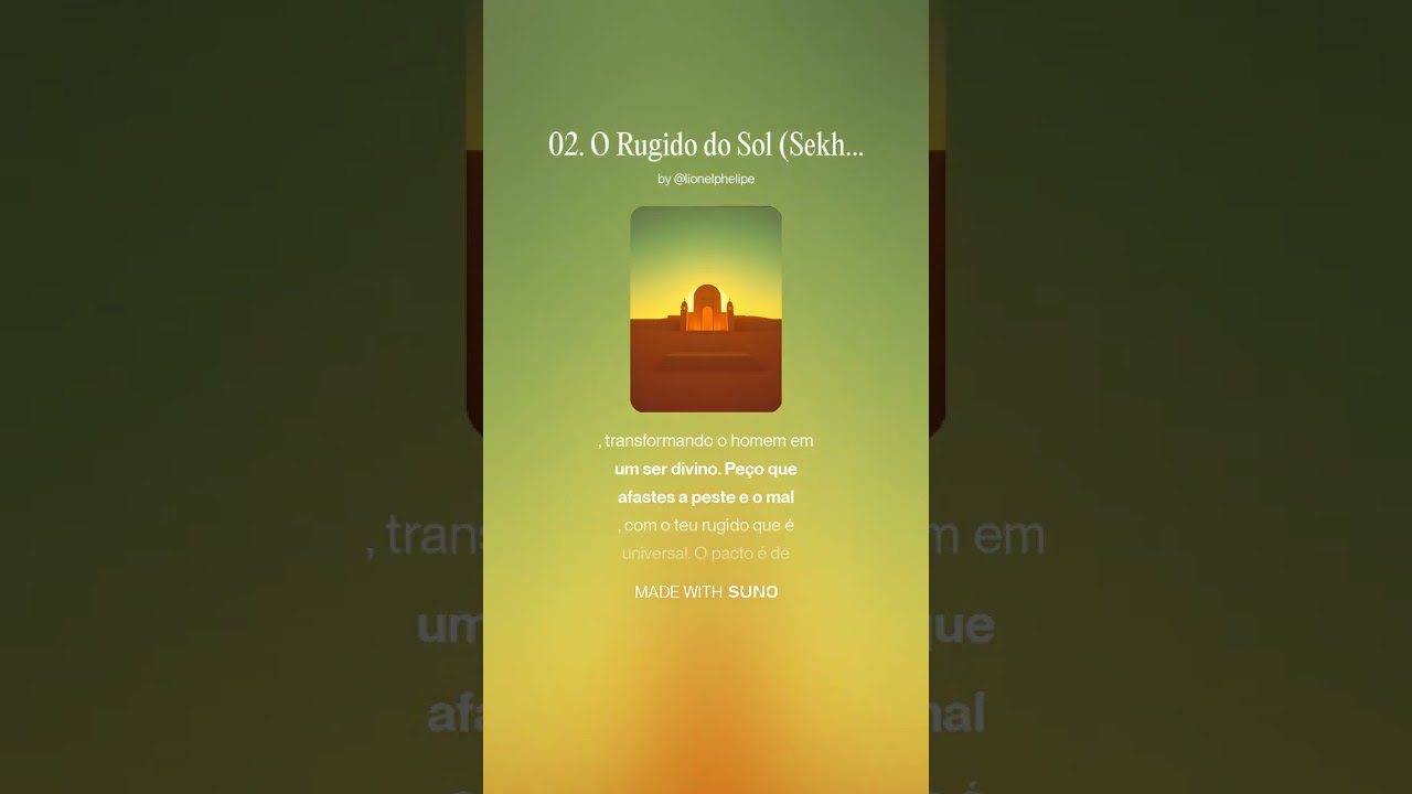 02  O Rugido do Sol Sekhmet
