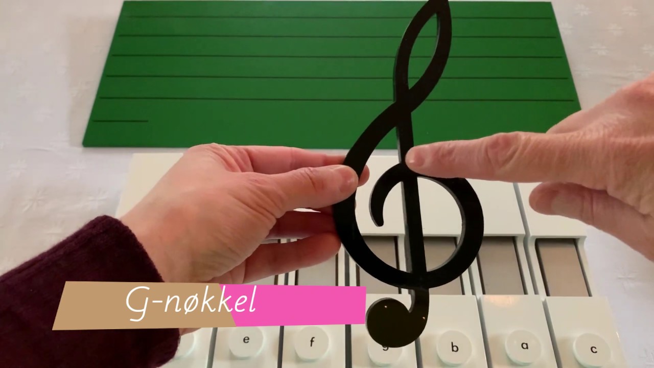 Notel&aelig;re C-durskala