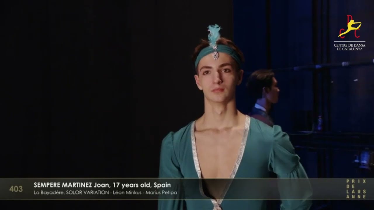 CDC , Prix de Lausanne. Joan Sempere.