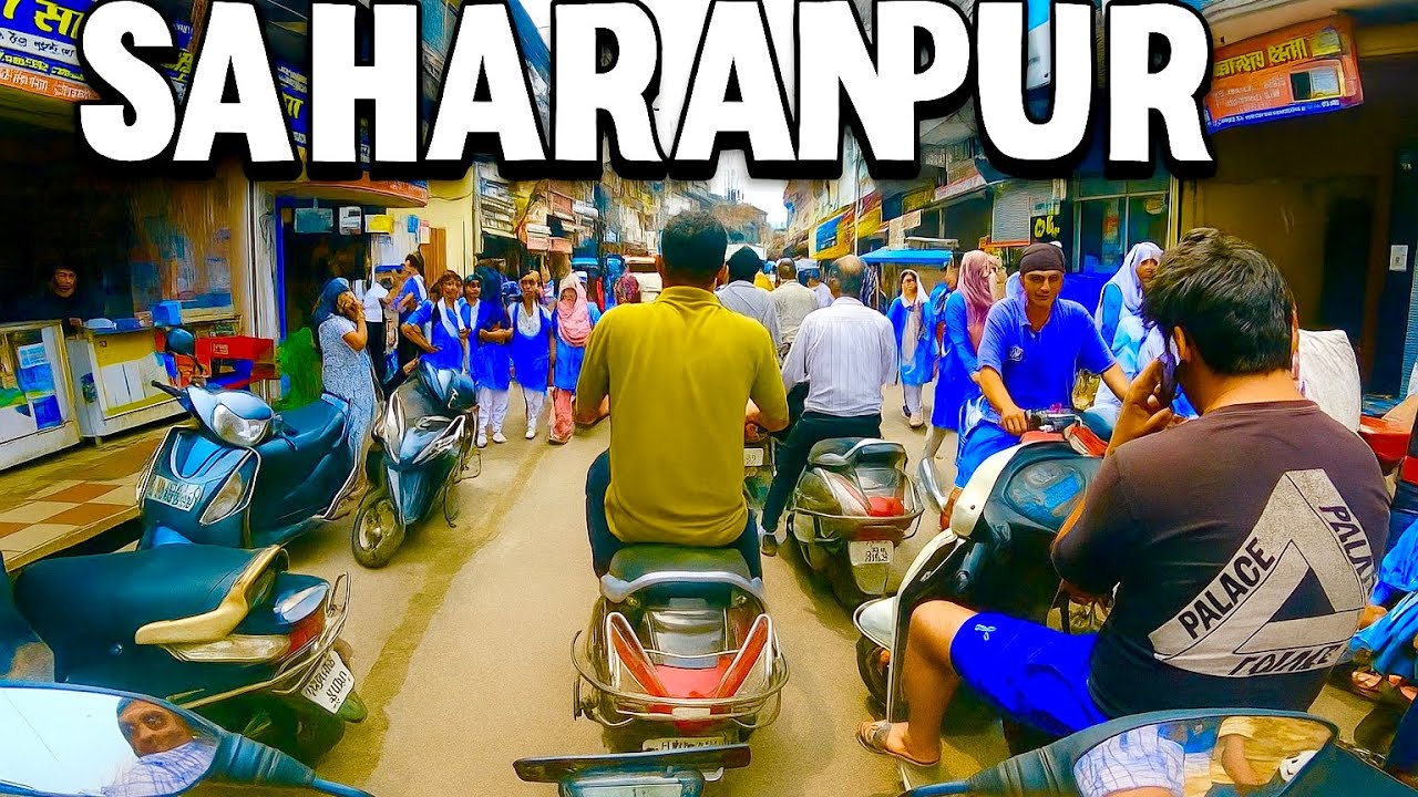 Haridwar to Saharanpur by bike || Saharanpur Market 🥰 #mohan_bhatt_vlogs