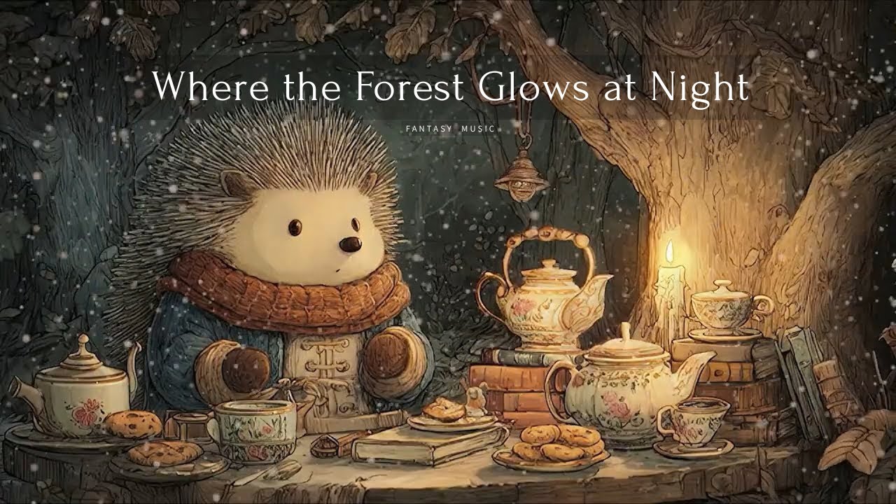 Celtic Night Reading Ambience – Gentle Celtic Medieval Music for Cozy Book Time