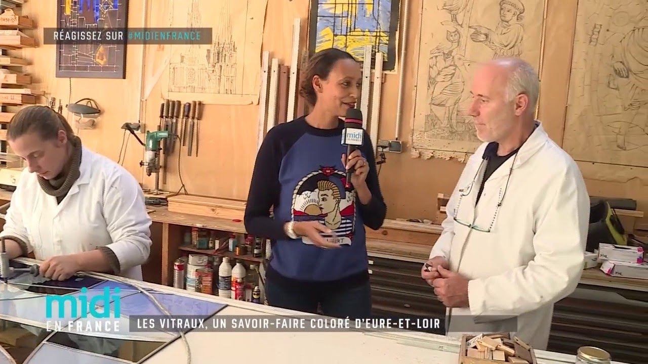 Les vitraux, un savoir-faire coloré d'Eure-et-Loir