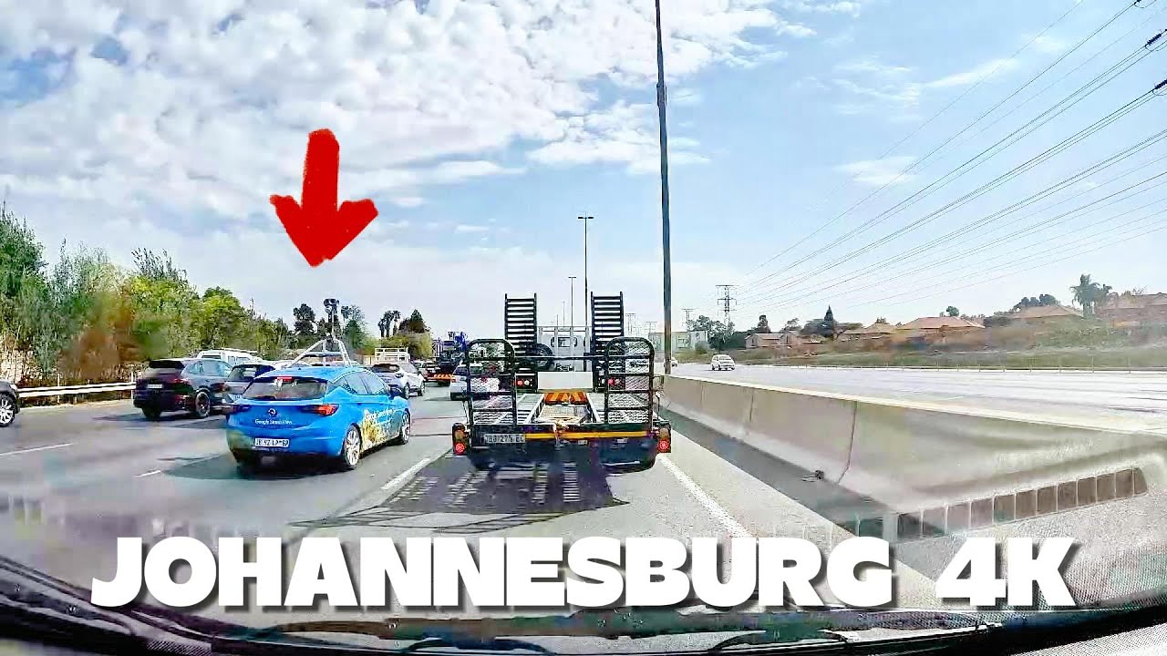 JOHANNESBURG'S TRAFFIC WILL KILL YOU! | Bezuidenhout Valley To Modderfontein | SOUTH AFRICA