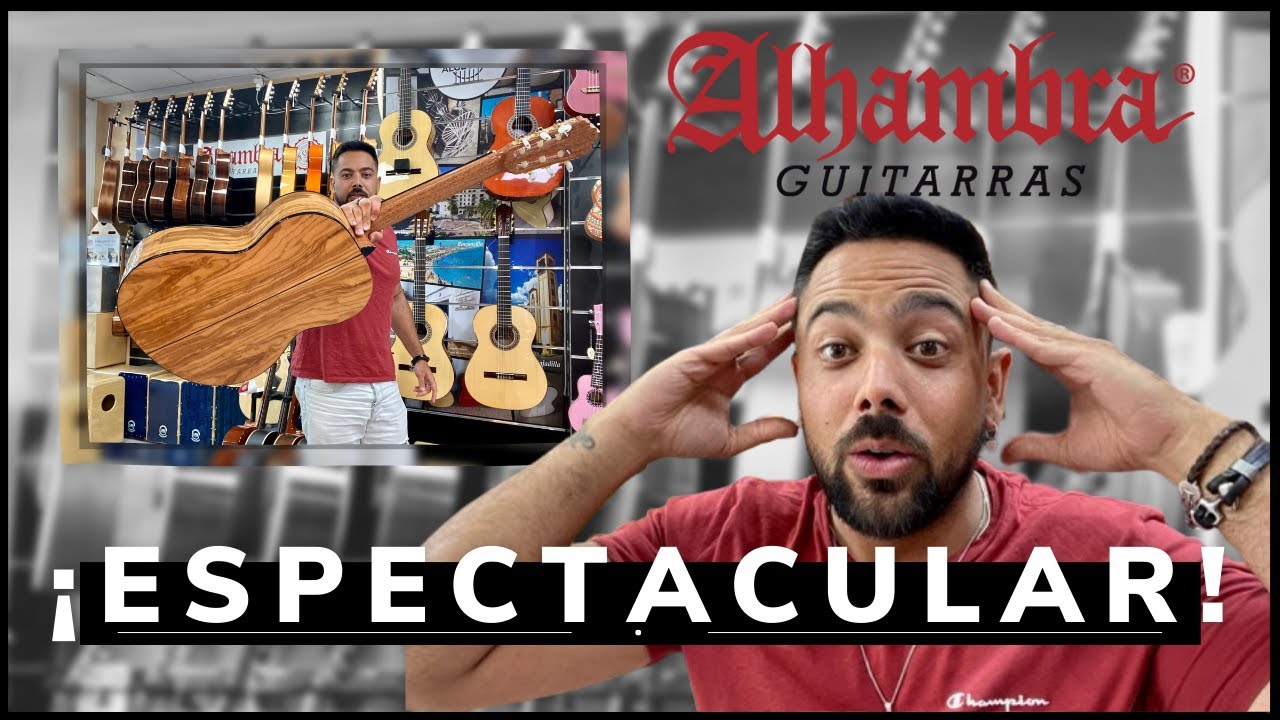 🚨 GUITARRA 6 OLIVO / Nueva Guitarra Alhambra para estudio Clásico / Conservatorio #guitarraespañola