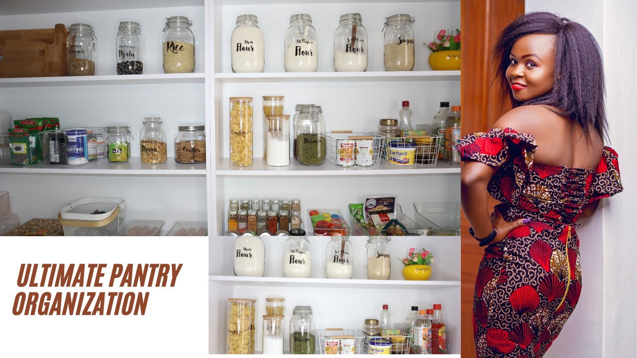THE  ULTIMATE PANTRY ORGANIZATION: Incredible Pantry Organization Reveal