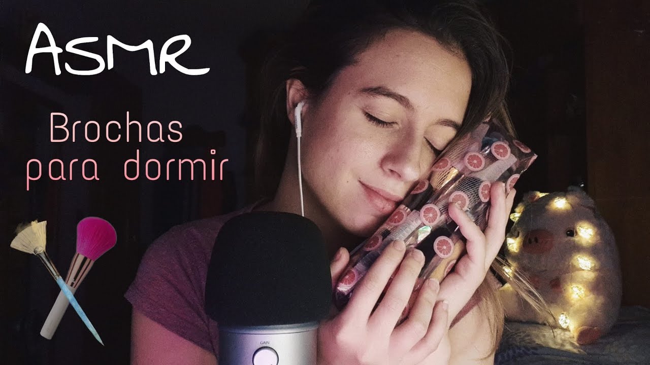 ASMR - Duerme profundamente con este vídeo de brochas - Pau Asmr