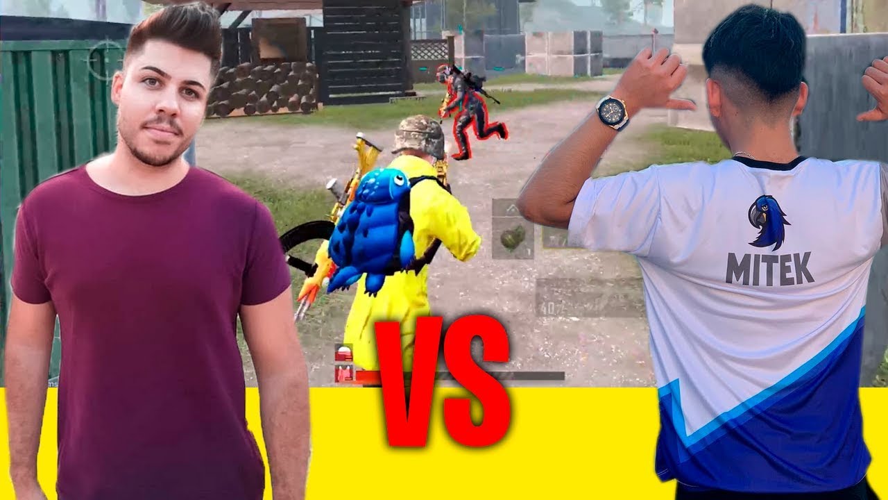 ¡MattsinLife vs Mitek 1v1 en TDM PUBG MOBILE!