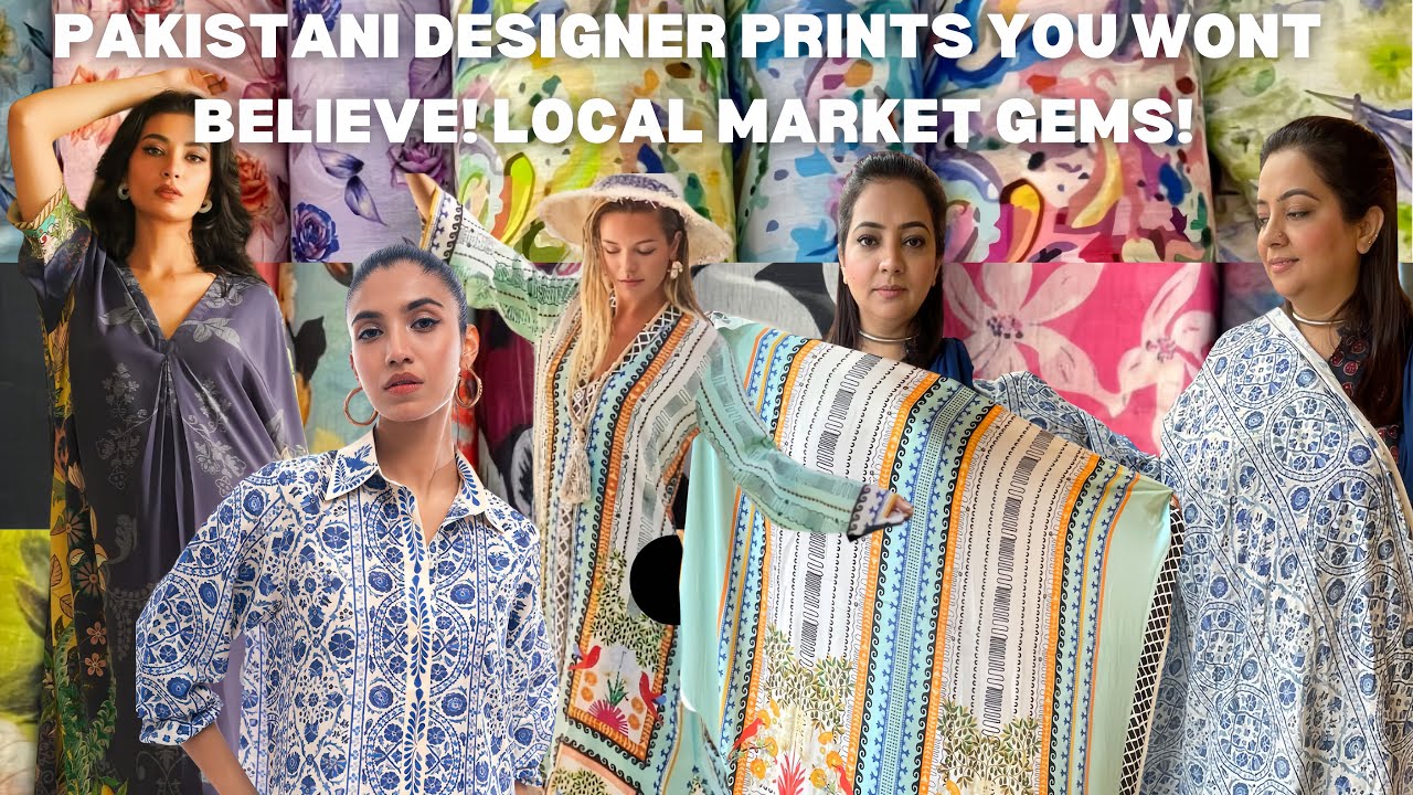 Most Awaited Video | Found Top Notch Pakistani Designer Prints| Saniya Maskatiya & More|Local Market