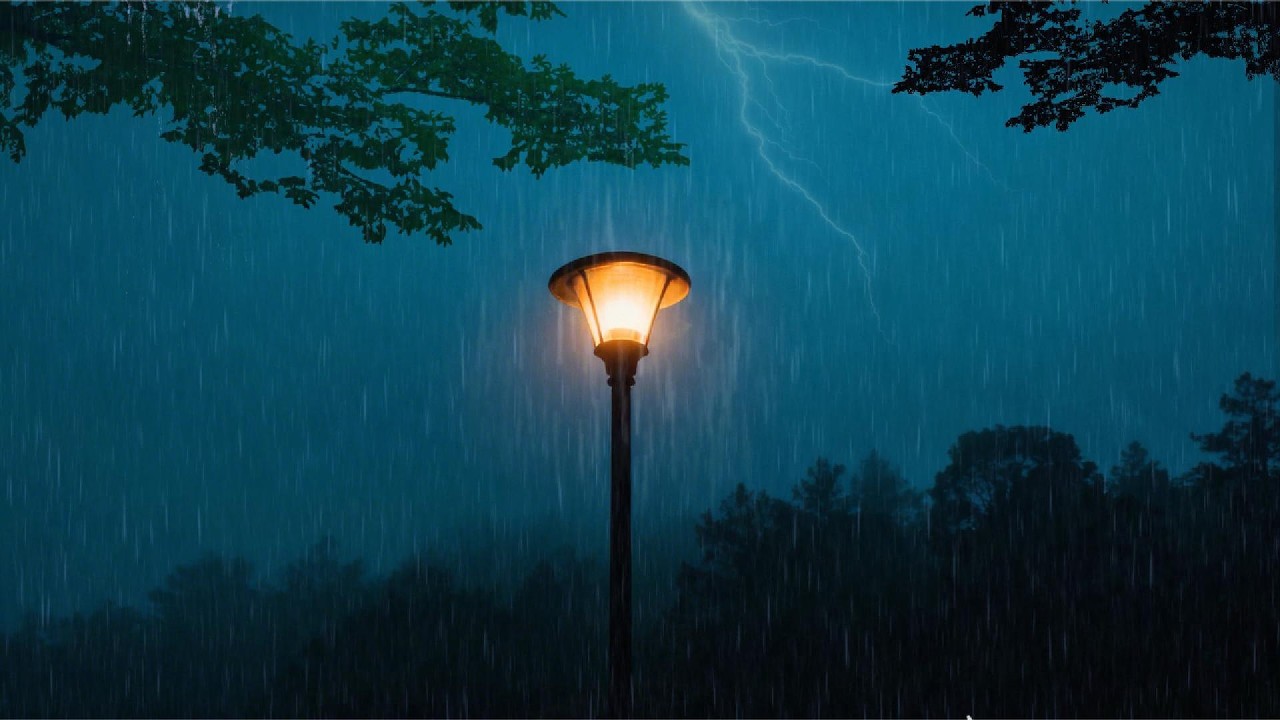 Intense Rain Sounds for Mental Calm | Steady Rain Ambience