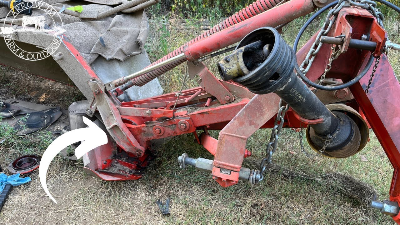 How To Fix (Permanent) A Kuhn Hay Mower Pivot Bushing