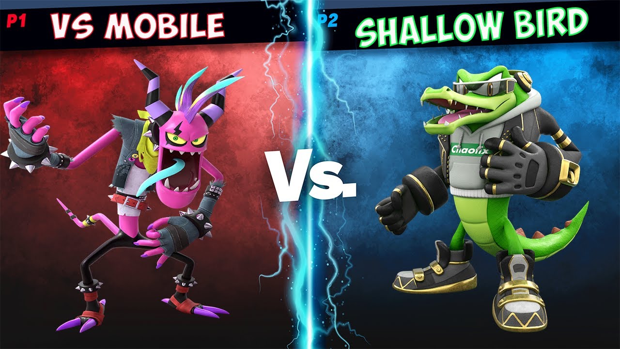 Sonic Forces Party Match 1vs1: Punk Zazz (vsMobile) vs Dj Vector (Shallow Bird) Gameplay