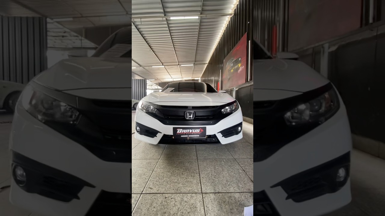 Envelopando grade do #civic #g10 #customization