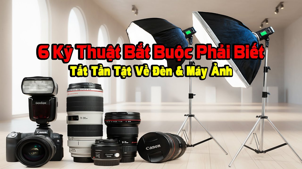 6 Cách Setup Flash Và Máy Ảnh Giải Quyết Nhiều Tình Huống
