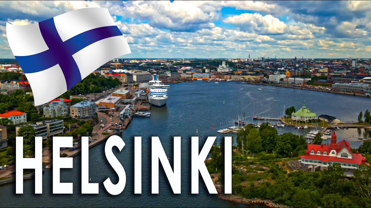 🇫🇮 Aerial HELSINKI CITY TOUR #2 Kaivopuisto