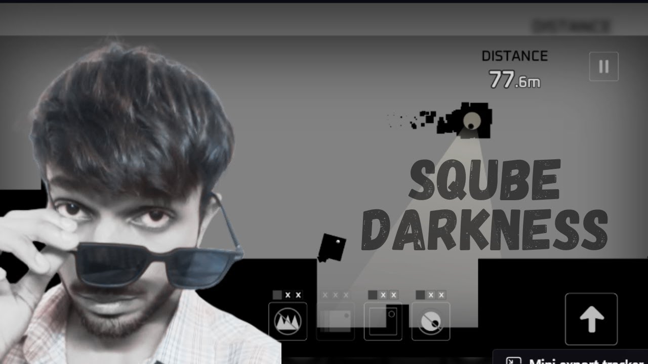 This Game is IMPOSSIBLE but I Can't Stop! ⬛😱 | Sqube Darkness