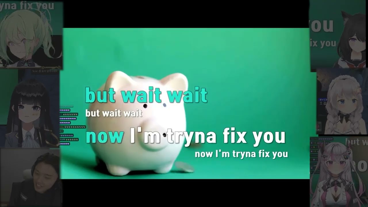 [Clip] 너불 - fix you 반응 모음 (봉누도 - 경찰 야유회)