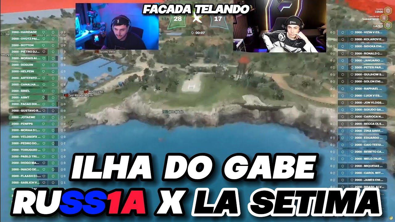 ILHA DO GABE - RUSS1A X LA SETIMA