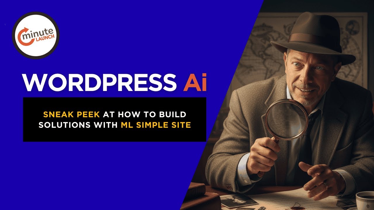 Sneak Peek At How to Build WordPress Solutions With ML Simple Site