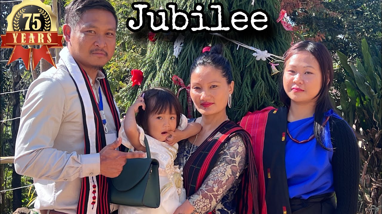 Attending 75 anniversary celebration with family from Dimapur 