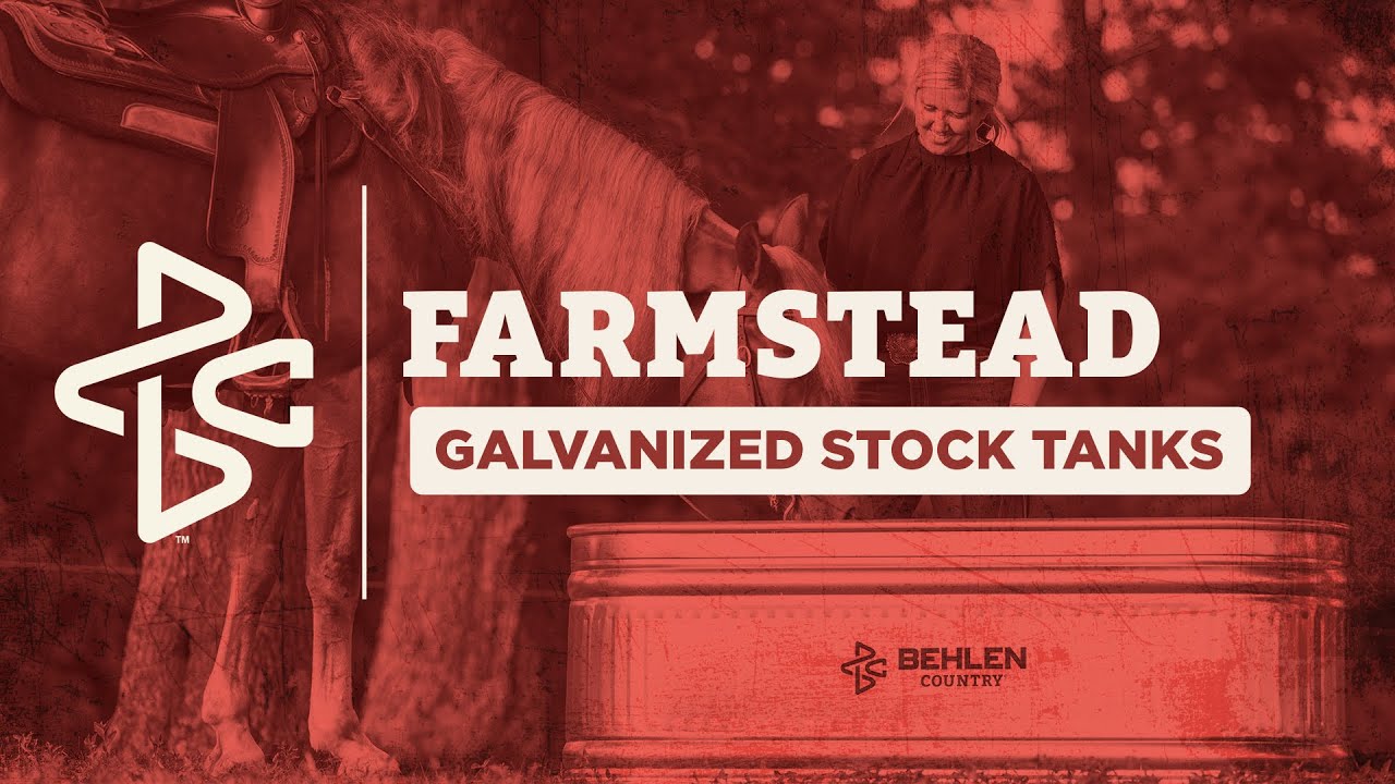 Behlen Country | Farmstead Galvanized Stock Tanks