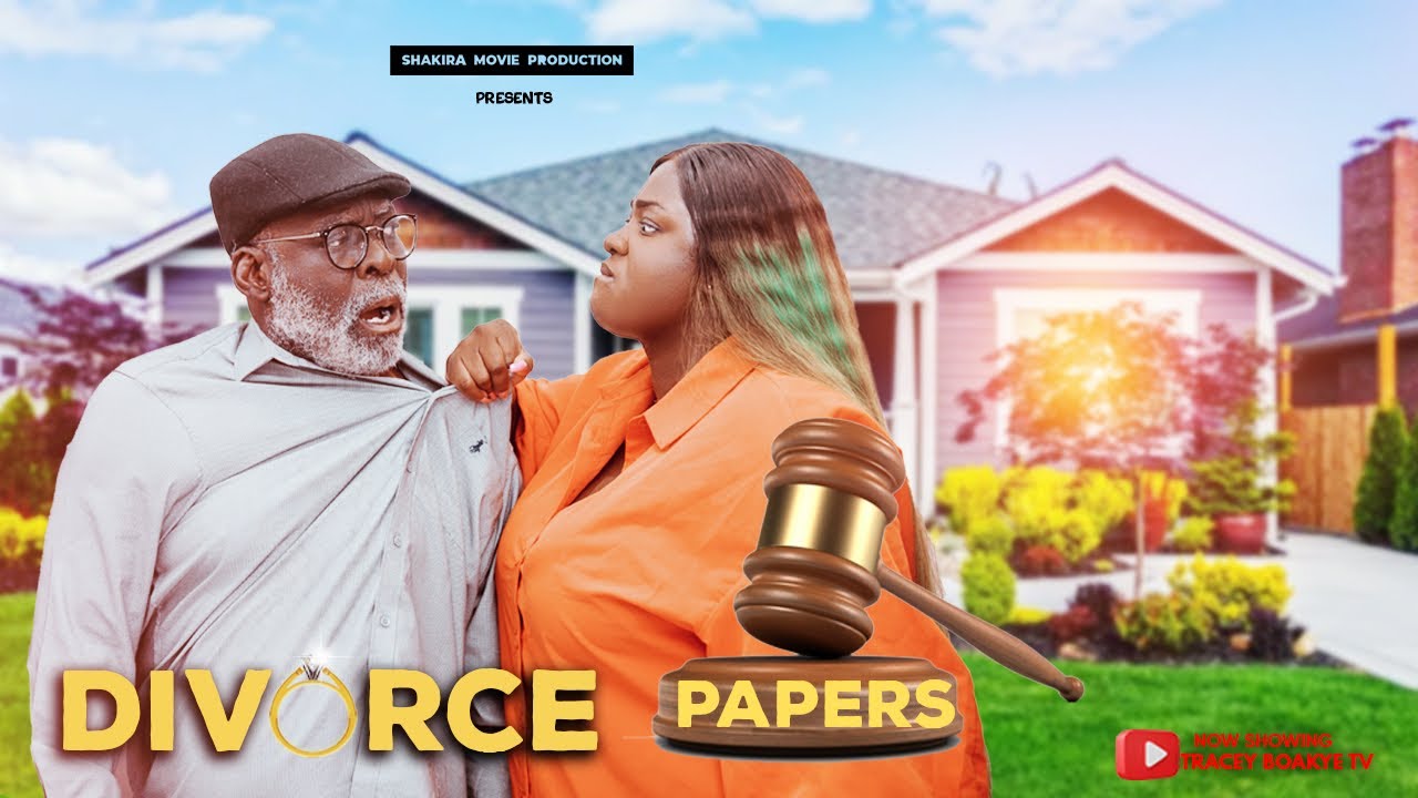 DIVORCE PAPERS - (Full Movie) Kofi Adjorlolo, Tracey Boakye.