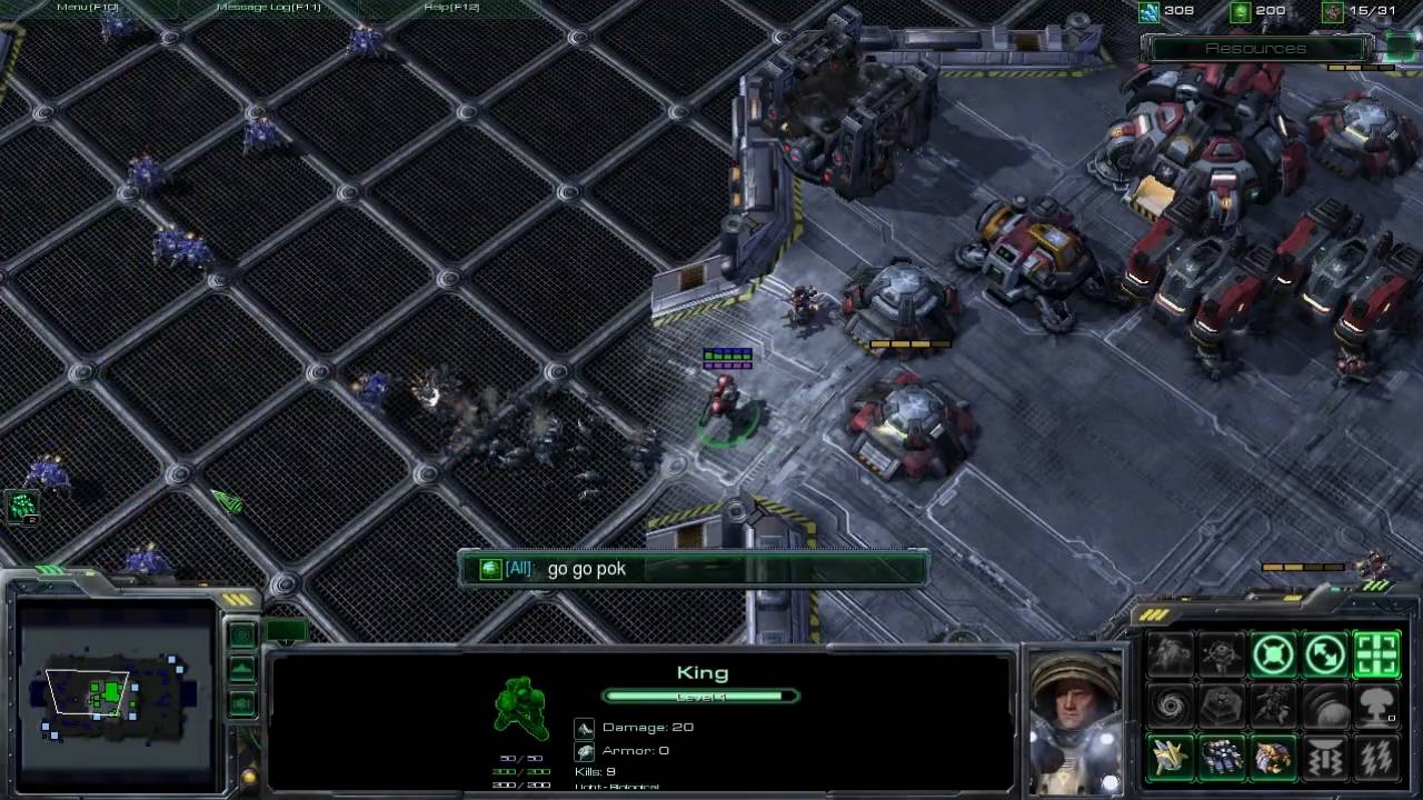 Starcraft 2 Platform Defense