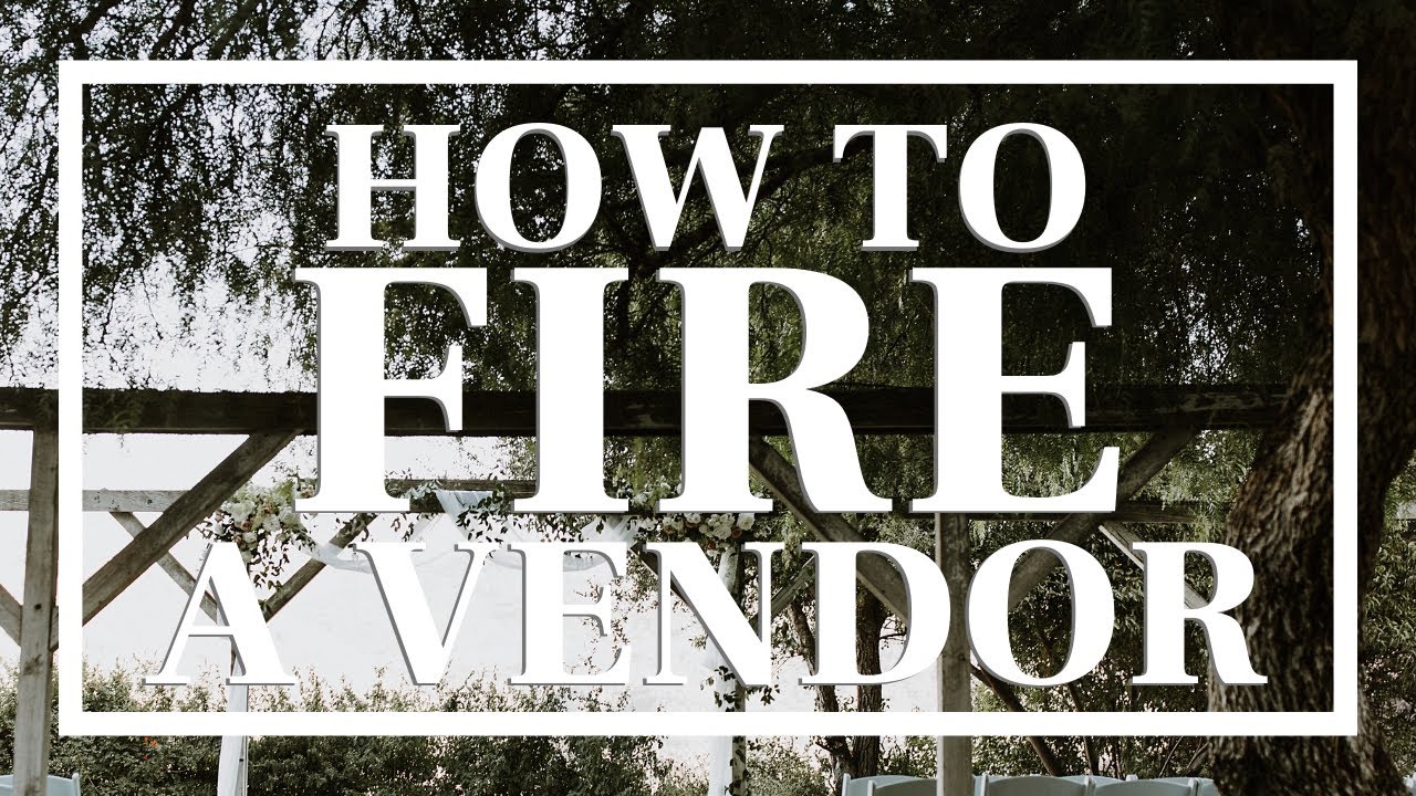 FIRING VENDORS