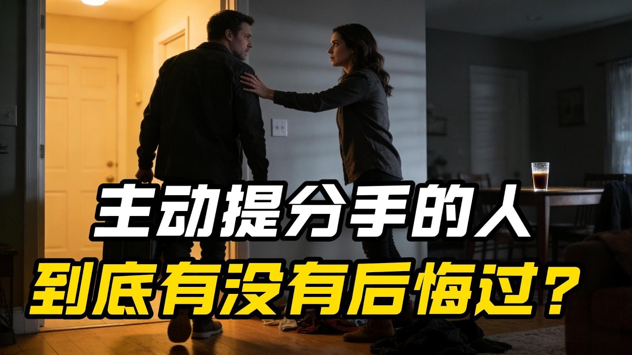主动提分手的人，到底有没有后悔过？