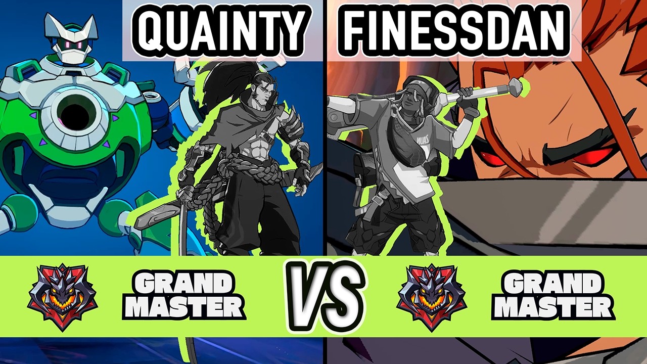 2XKO ▰ Quainty (Blitzcrank / Yasuo) vs FinessDan (Yasuo / Ekko) ▰ High Level Gameplay
