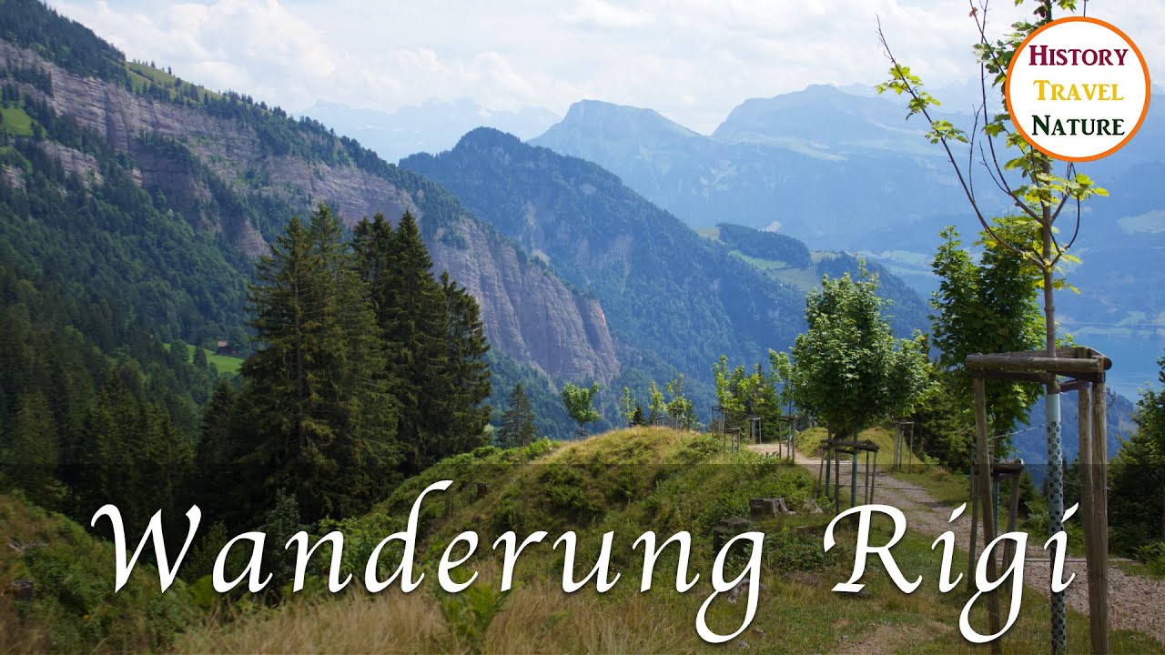Von Weggis über Rigi Kaltbad zur Aussichtsplattform Känzeli - Kanton Luzern - Wandern in der Schweiz