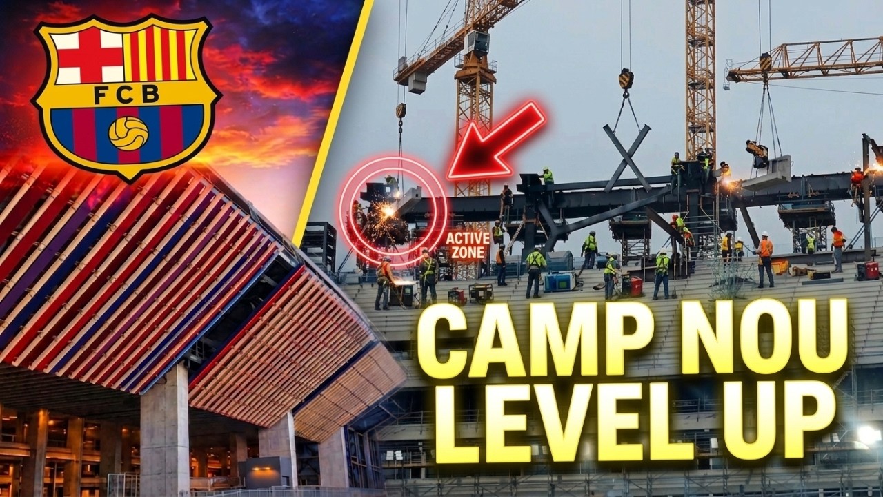 The New Camp Nou Is Starting To Look Absolutely Unreal Right Now 😳🔥