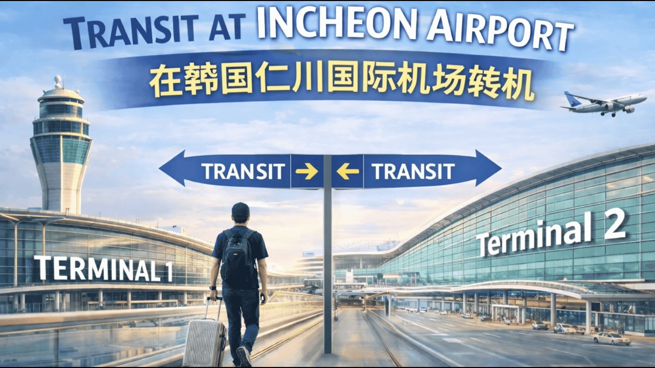 韩国仁川国际机场（ICN）转机完整指南: 航站楼、流程一次说清｜Complete Guide to Transiting at Incheon International Airport (ICN)