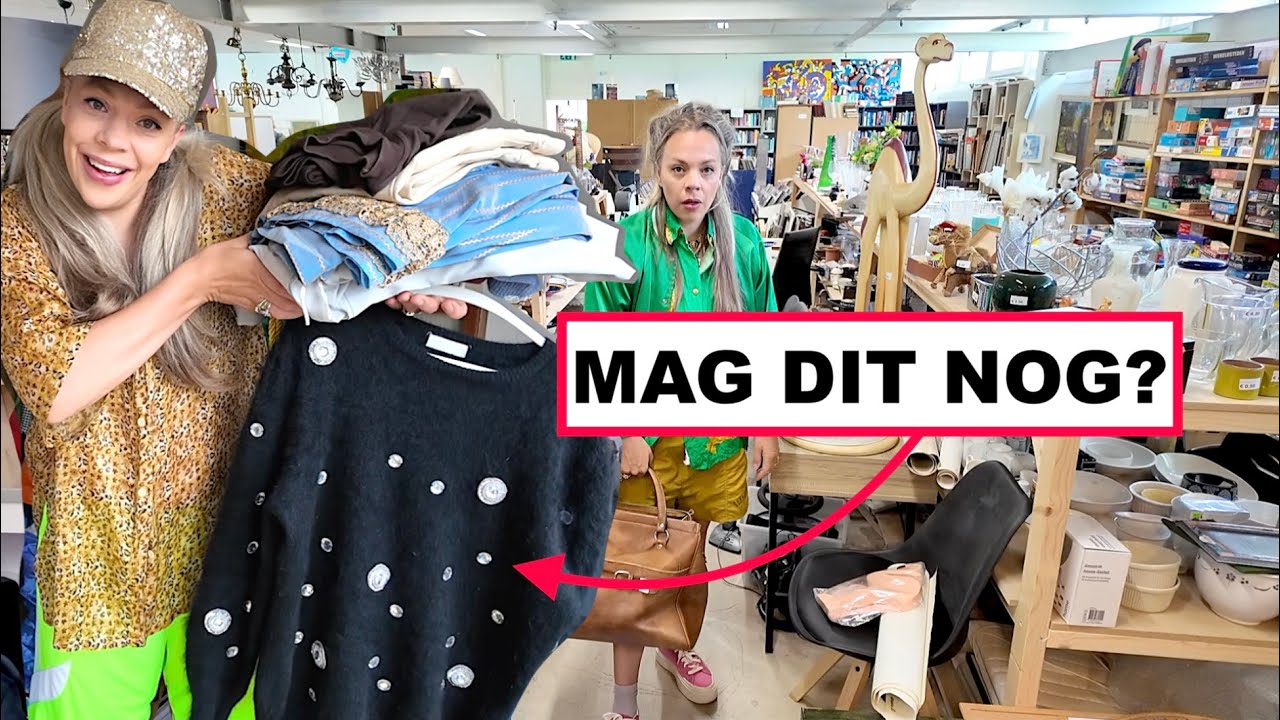 Ik durf dit niet aan...MEGA VINTAGE KRINGLOOP SHOPLOG!