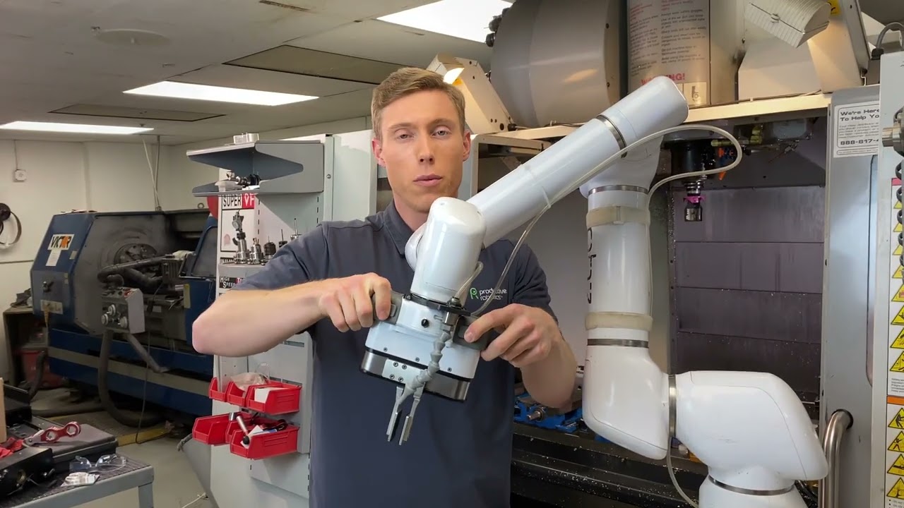 From Teaching to Tending: OB7 Cobot Running Haas Parts in CNC Automation