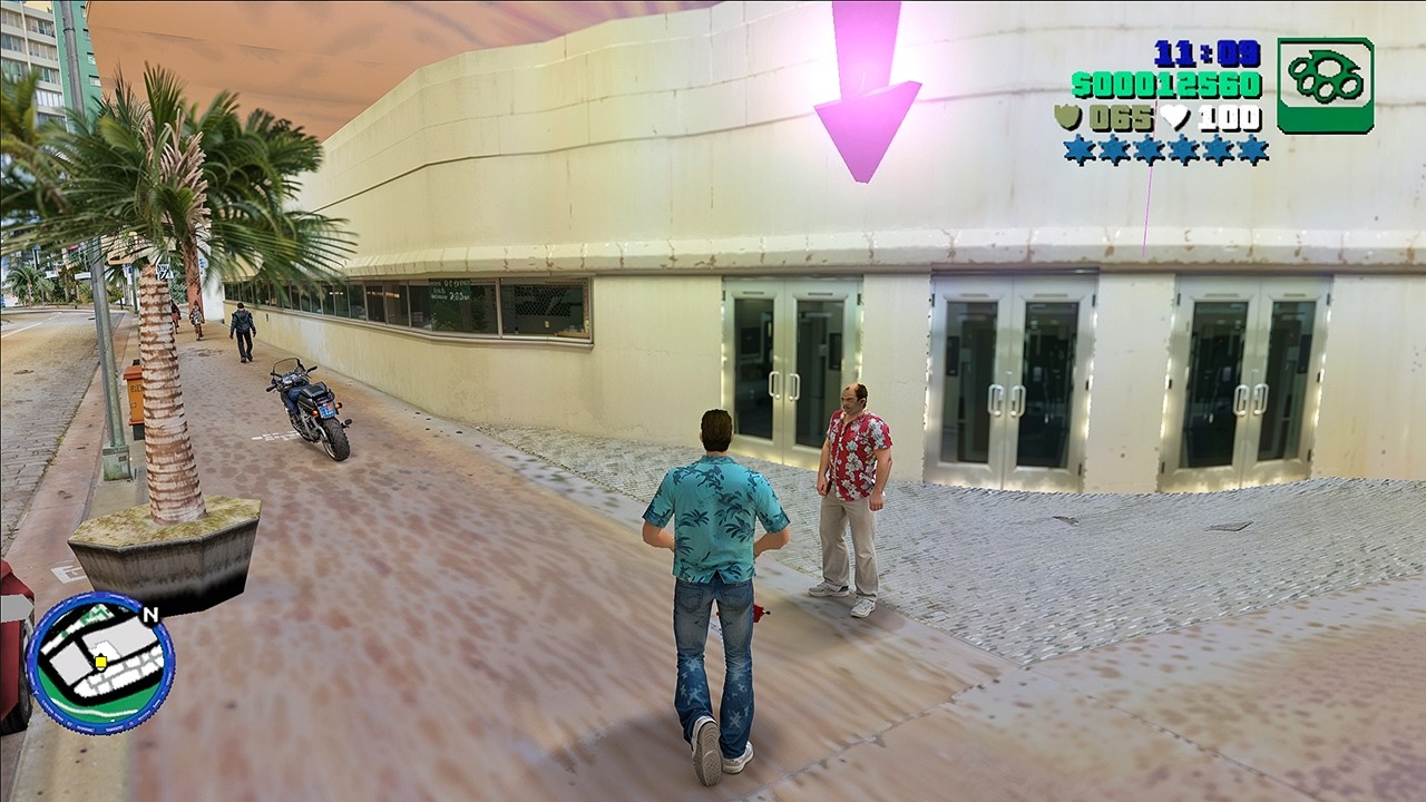 Why is Diaz the prime target in this mission in Vice City?
