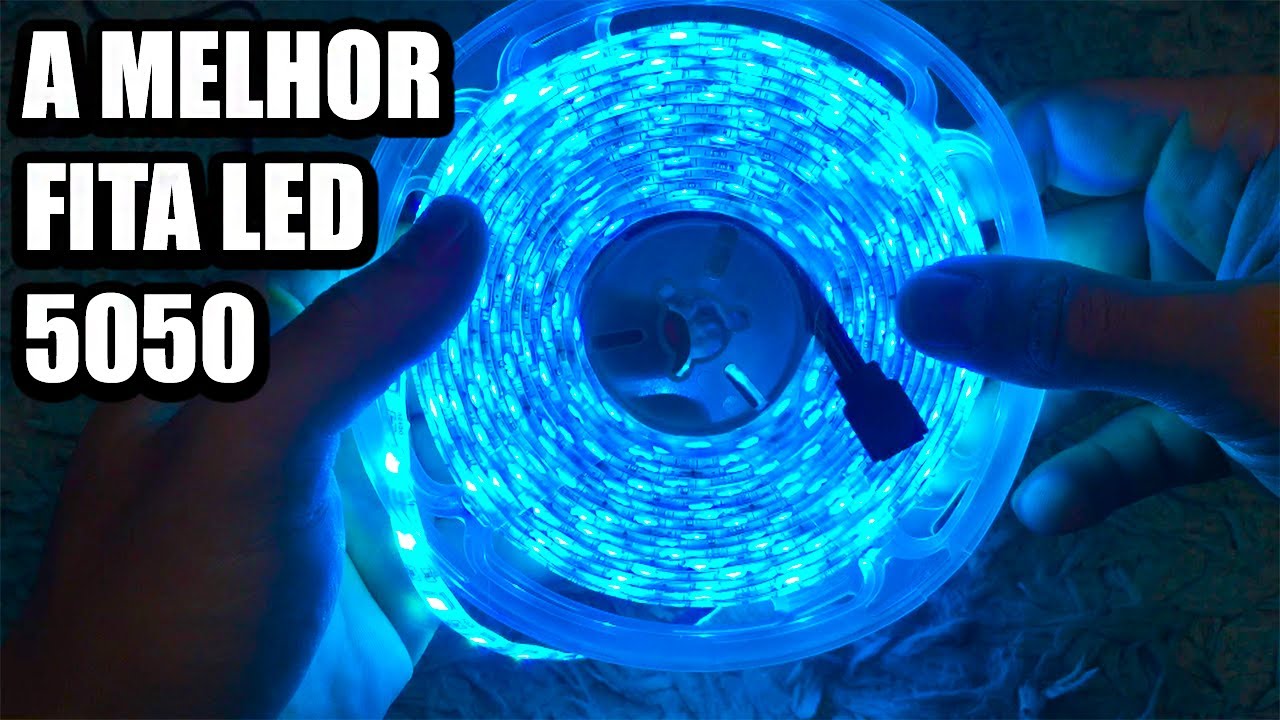FITA DE LED RGB 5050 A MELHOR CUSTO BENEFÍCIO!!!