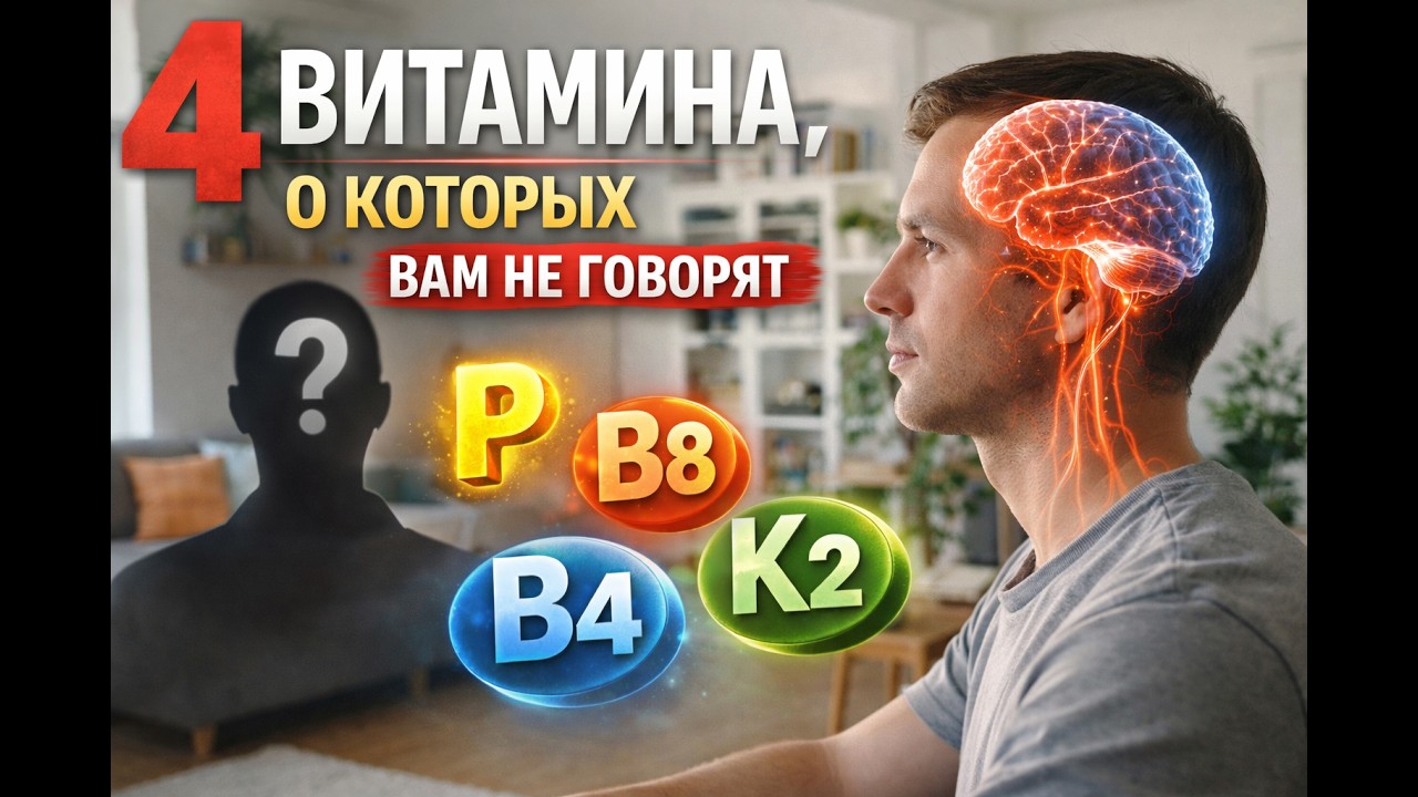 Правда о скрытых витаминах: P, B8, K2 и холин